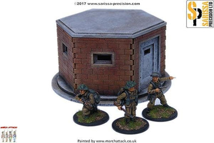 British Pill Box Set - Gelände - Sarissa - N089
