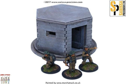 British Pill Box Set - Gelände - Sarissa - N089