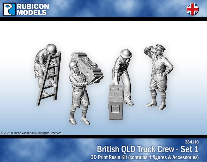 British QLD Truck Crew Set 1