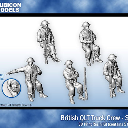 British QLT Truck Passengers Set 1