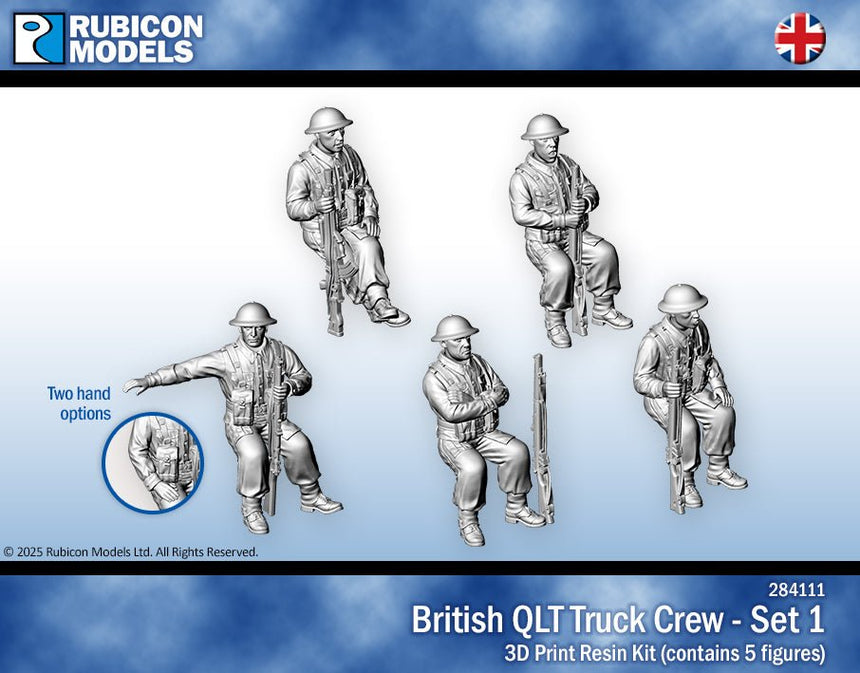 British QLT Truck Passengers Set 1