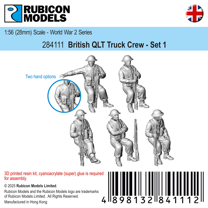 British QLT Truck Passengers Set 1