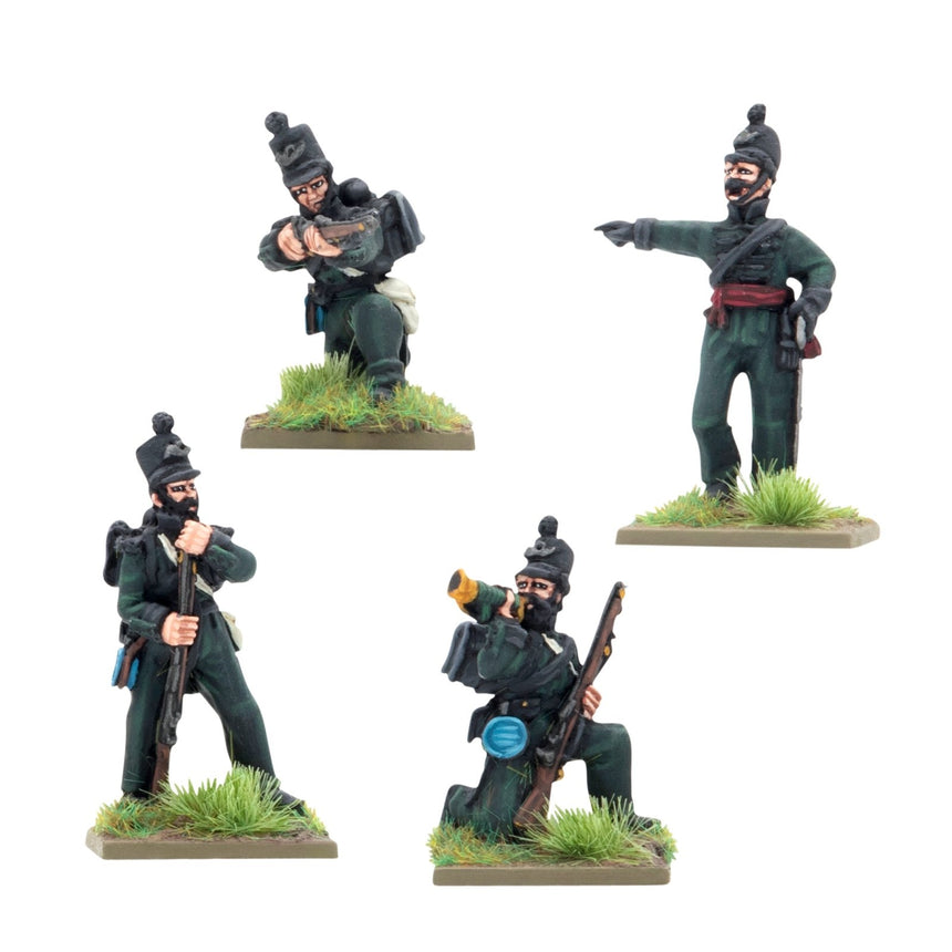 British Rifle Brigade In Shakos Command - Sonder - /Einzelmodelle - Warlord Games - 303013853