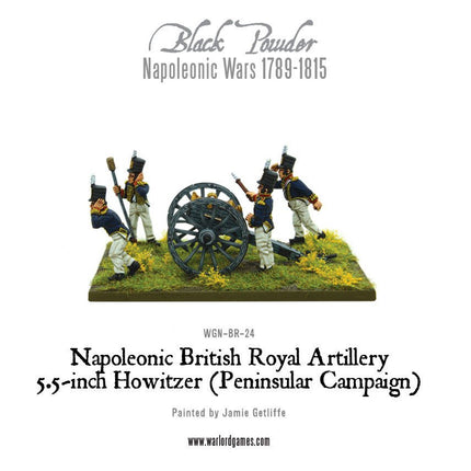British Royal Artillery 5.5 - inch Howitzer (Peninsular Campaign) - Artillerie - Warlord Games - WGN-BR-24
