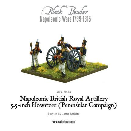 British Royal Artillery 5.5 - inch Howitzer (Peninsular Campaign) - Artillerie - Warlord Games - WGN-BR-24