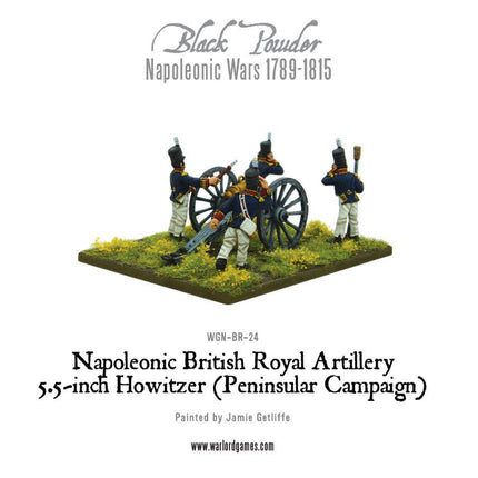 British Royal Artillery 5.5 - inch Howitzer (Peninsular Campaign) - Artillerie - Warlord Games - WGN-BR-24
