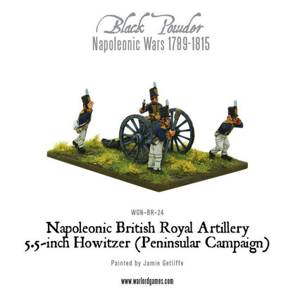 British Royal Artillery 5.5 - inch Howitzer (Peninsular Campaign) - Artillerie - Warlord Games - WGN-BR-24
