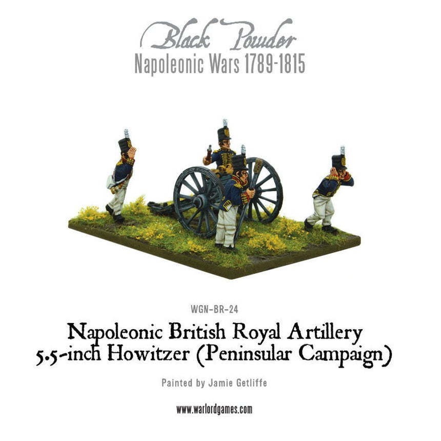 British Royal Artillery 5.5 - inch Howitzer (Peninsular Campaign) - Artillerie - Warlord Games - WGN-BR-24