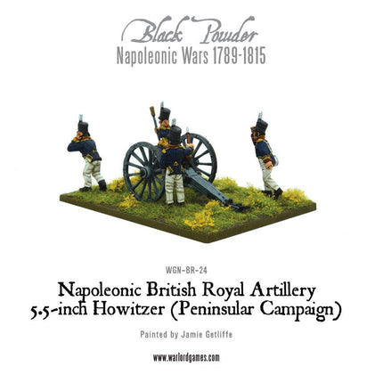 British Royal Artillery 5.5 - inch Howitzer (Peninsular Campaign) - Artillerie - Warlord Games - WGN-BR-24