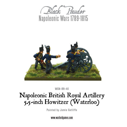 British Royal Artillery 5.5 - inch Howitzer (Waterloo Campaign) - Artillerie - Warlord Games - WGN-BR-46