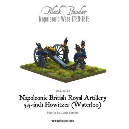 British Royal Artillery 5.5 - inch Howitzer (Waterloo Campaign) - Artillerie - Warlord Games - WGN-BR-46