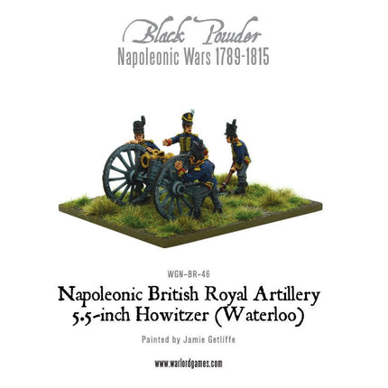 British Royal Artillery 5.5 - inch Howitzer (Waterloo Campaign) - Artillerie - Warlord Games - WGN-BR-46