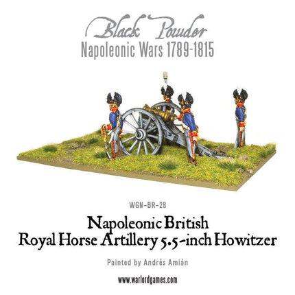 British Royal Horse Artillery 5.5 - inch Howitzer - Artillerie - Warlord Games - WGN-BR-28