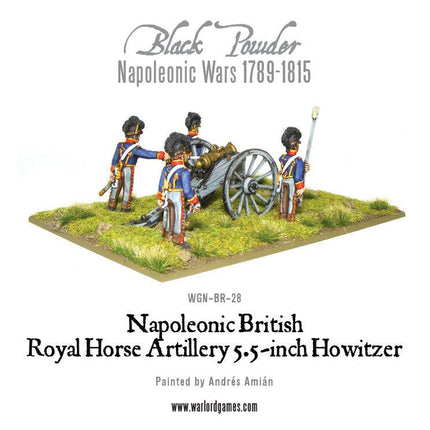 British Royal Horse Artillery 5.5 - inch Howitzer - Artillerie - Warlord Games - WGN-BR-28