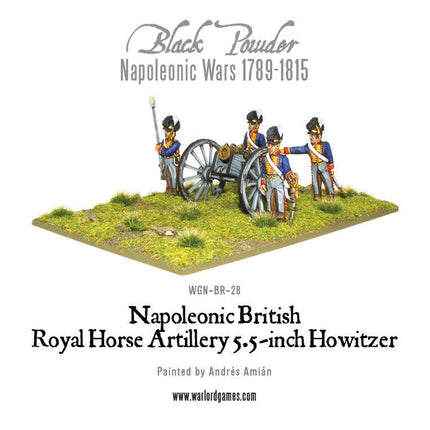 British Royal Horse Artillery 5.5 - inch Howitzer - Artillerie - Warlord Games - WGN-BR-28