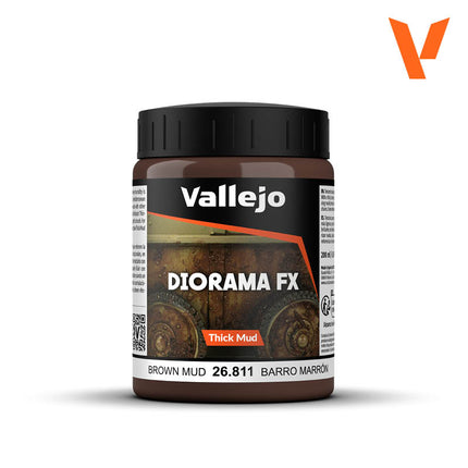 Brown - Diorama FX Thick Mud (200 ml)