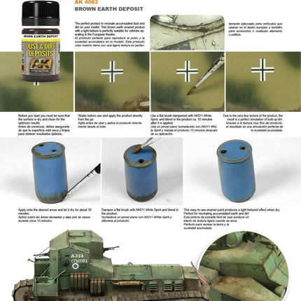 Brown Earth Deposit AK4063 - AK Interactive