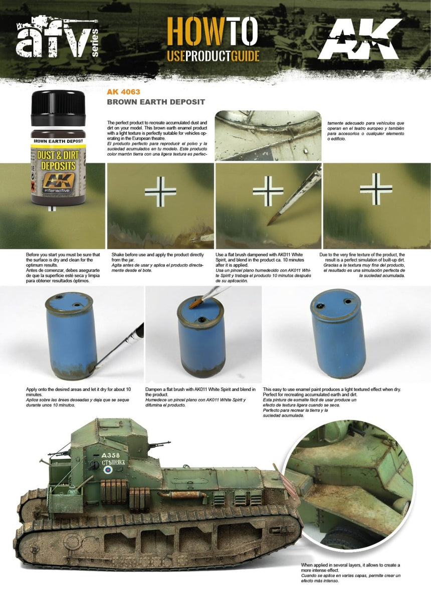 Brown Earth Deposit AK4063 - AK Interactive