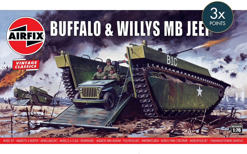 A02302V Buffalo Willys MB Jeep
