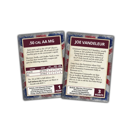 Bulge: British Command Cards