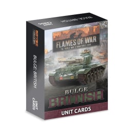 Bulge: British Unit Cards