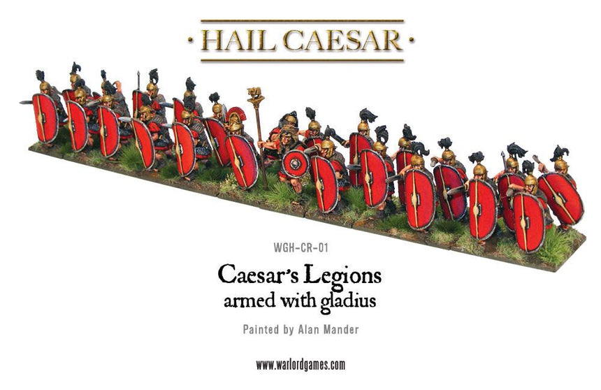 Caesarian Romans with Gladius - Infanterie - Warlord Games - WGH-CR-01
