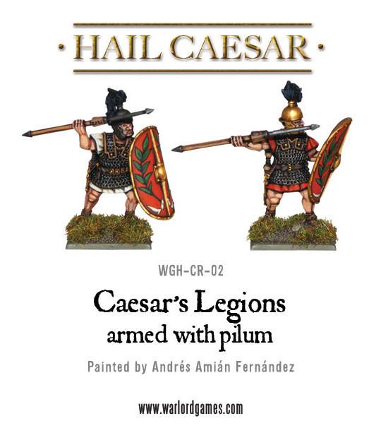 Caesarian Romans with Pilum - Infanterie - Warlord Games - WGH-CR-02