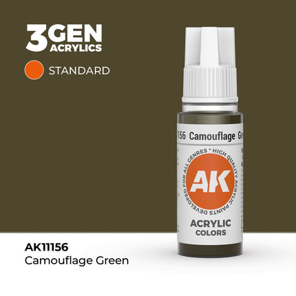 AK Interactive 3rd Generation - Camouflage Green 17 ml