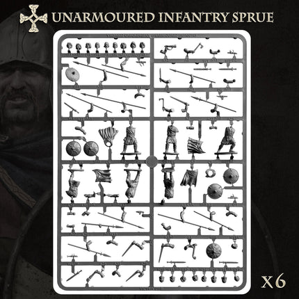 Carolingian Franks Unarmoured Infantry - Victrix - VXDA022