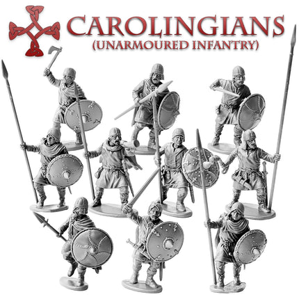 Carolingian Franks Unarmoured Infantry - Victrix - VXDA022