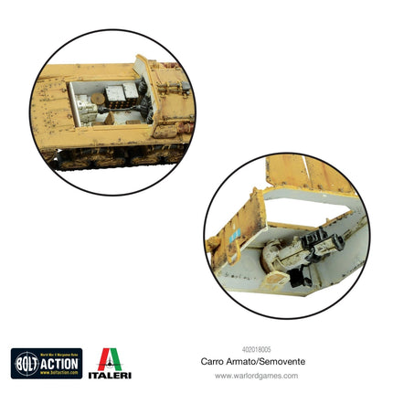 Carro Armato M13/40 / Semovente 75/18 - Panzer - Warlord Games - 402018005
