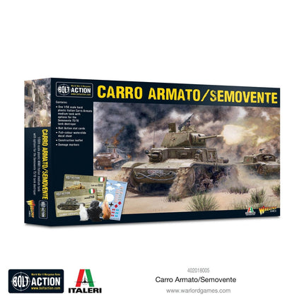 Carro Armato M13/40 / Semovente 75/18 - Panzer - Warlord Games - 402018005