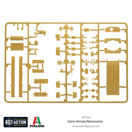 Carro Armato M13/40 / Semovente 75/18 - Panzer - Warlord Games - 402018005