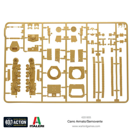 Carro Armato M13/40 / Semovente 75/18 - Panzer - Warlord Games - 402018005