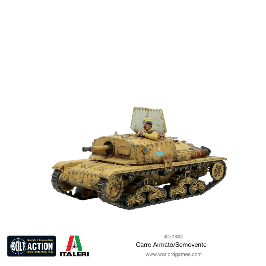 Carro Armato M13/40 / Semovente 75/18 - Panzer - Warlord Games - 402018005