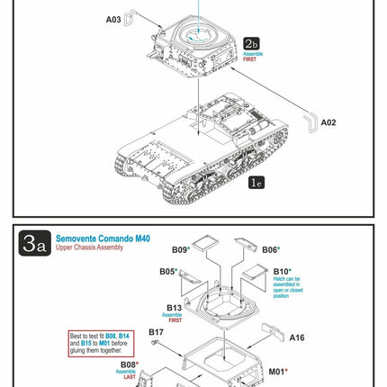 280095 - Carro Armato M13/40 / Semovente Comando M40