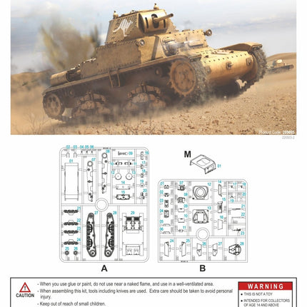 280095 - Carro Armato M13/40 / Semovente Comando M40