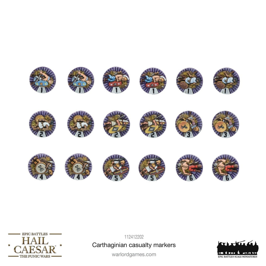 Carthaginian Casualty Markers - Zubehör - Warlord Games - 112412202