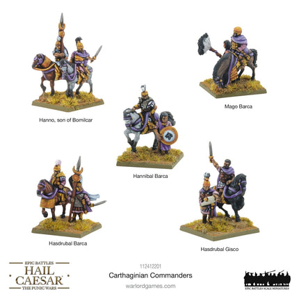 Carthaginian Commanders - Sonder - /Einzelmodelle - Warlord Games - 112412201