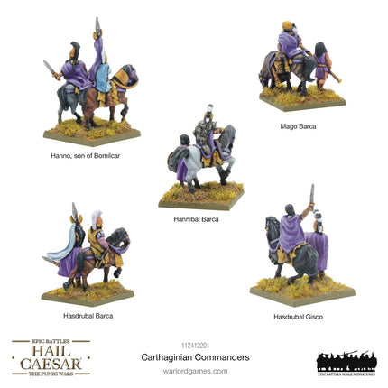 Carthaginian Commanders - Sonder - /Einzelmodelle - Warlord Games - 112412201