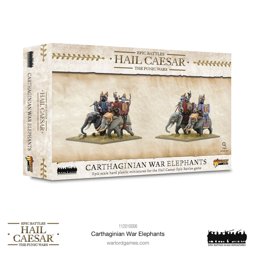 Carthaginian War Elephants - Kavallerie - Warlord Games - 112010006
