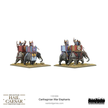 Carthaginian War Elephants - Kavallerie - Warlord Games - 112010006