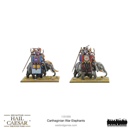 Carthaginian War Elephants - Kavallerie - Warlord Games - 112010006