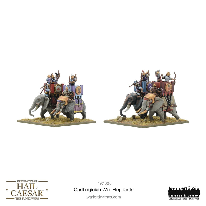 Carthaginian War Elephants - Kavallerie - Warlord Games - 112010006