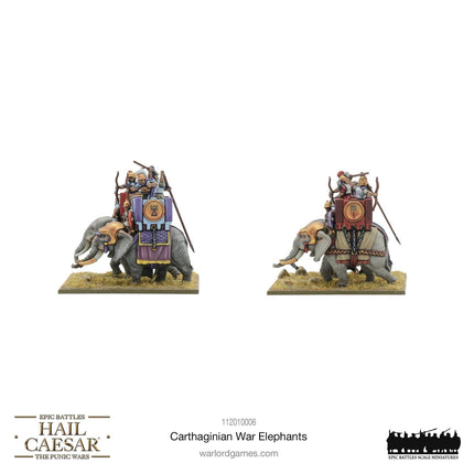 Carthaginian War Elephants - Kavallerie - Warlord Games - 112010006