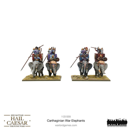 Carthaginian War Elephants - Kavallerie - Warlord Games - 112010006