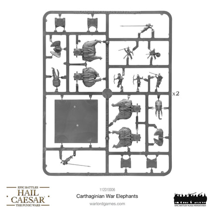 Carthaginian War Elephants - Kavallerie - Warlord Games - 112010006