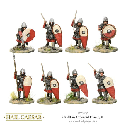 Castillian Armoured Infantry B - Infanterie - Warlord Games - 103013202