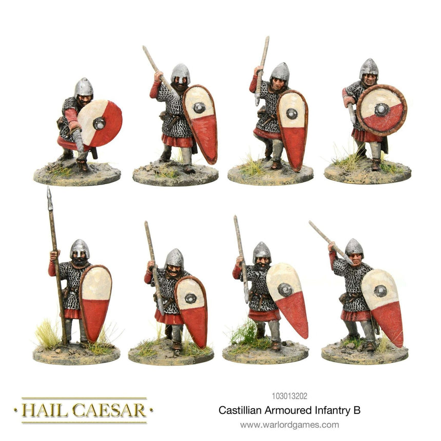 Castillian Armoured Infantry B - Infanterie - Warlord Games - 103013202