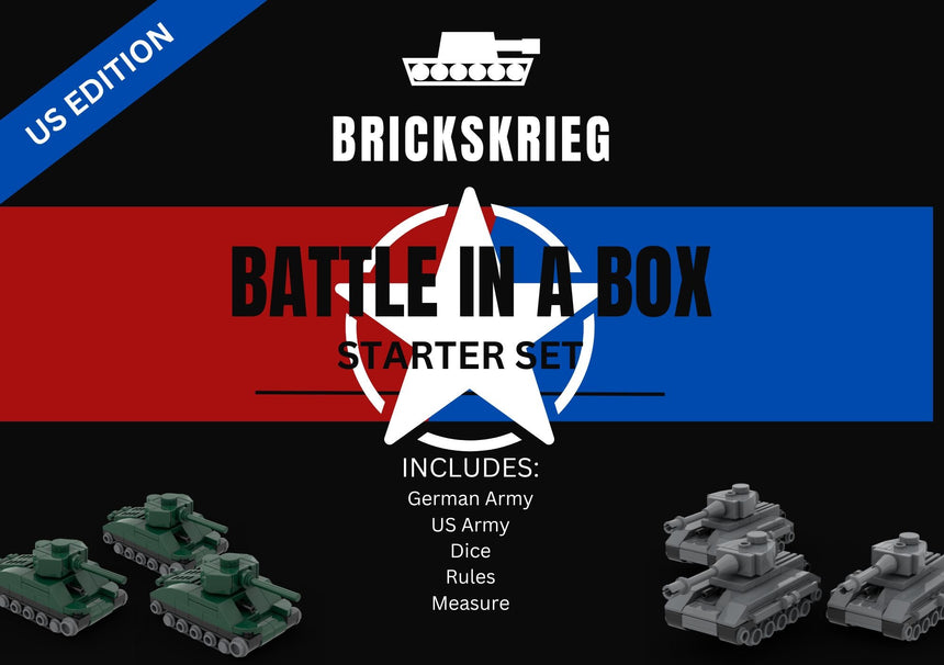 US EDITION Battle in a Box - Starter Set - Brickskrieg - BIB-US-01